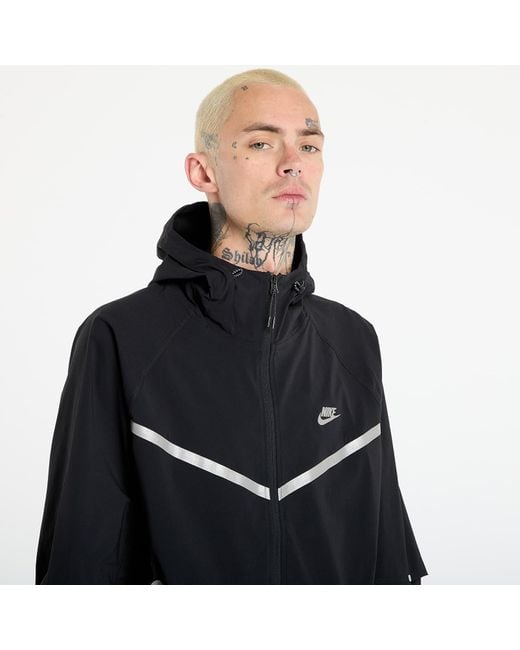 Nike Jacke Tech Full-Zip Woven Windrunner Jacket in Black für Herren