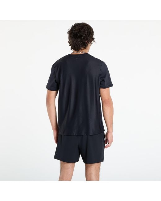 Under Armour Black T-Shirt Project Rock Iso Chill Ss Tee for men