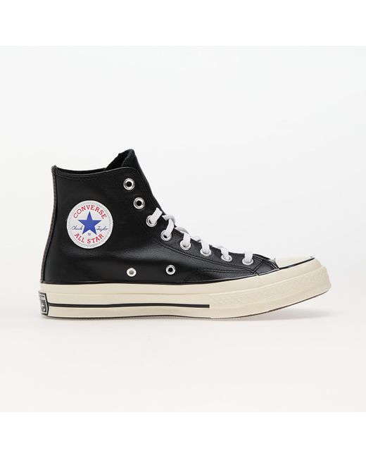 Converse Chuck 70 Leather Black/ White/ Egret