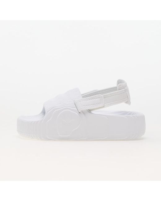 Adidas Originals White Adilette 22 Xlg Sliders