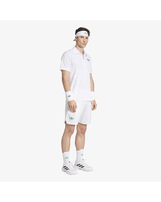 Adidas Originals White T-Shirt Adidas Polo Pro for men