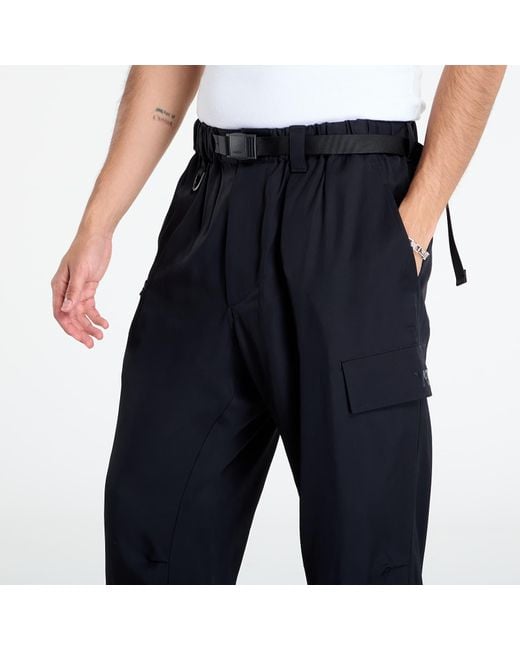 Y-3 Hosen M Rayon Twill Cuffed Pants in Blue für Herren