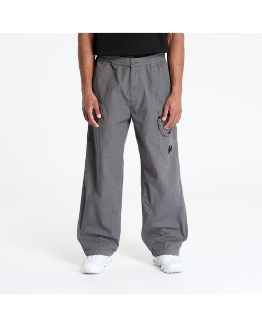 C.P. Company Pants Microreps Boxy Cargo Lens Pants in Gray for Men