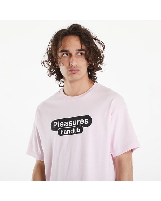 Pleasures White Fanclub T-shirt for men