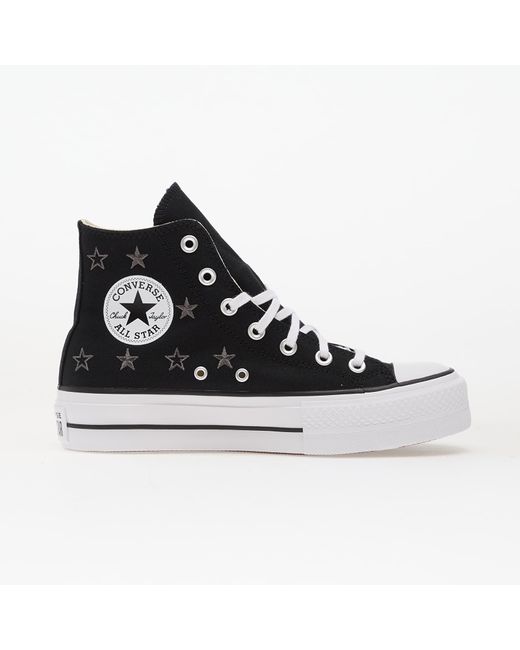 Sneakers Chuck Taylor All Star Lift Platform Celestial Hi/ Natural Ivory di Converse in Black