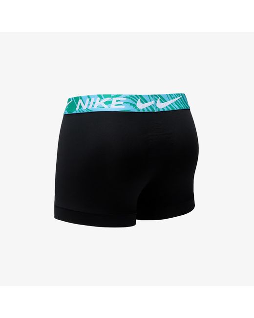 Dri-fit essential micro trunk 3-pack di Nike in Black da Uomo