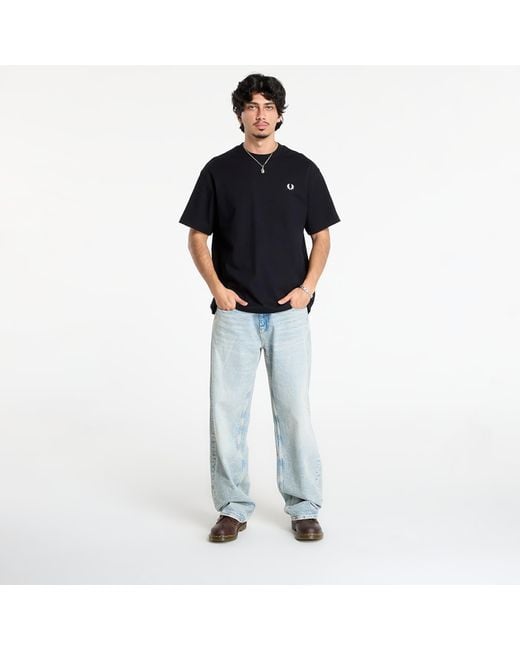 Fred Perry Black T-Shirt Relaxed T-Shirt for men