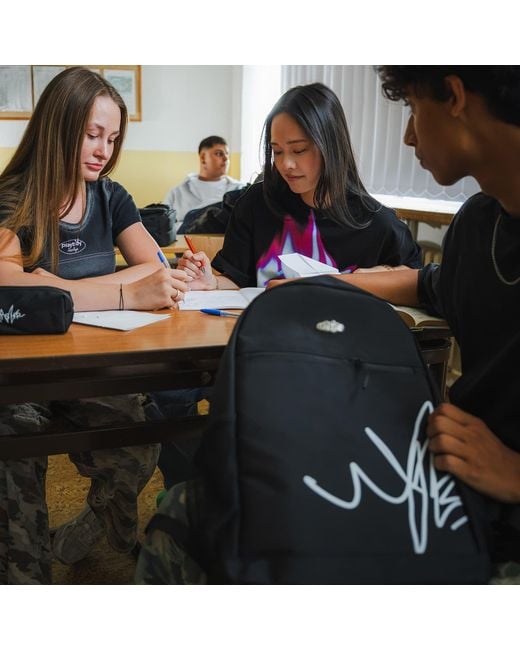FTSHP Black Rucksack School Backpack