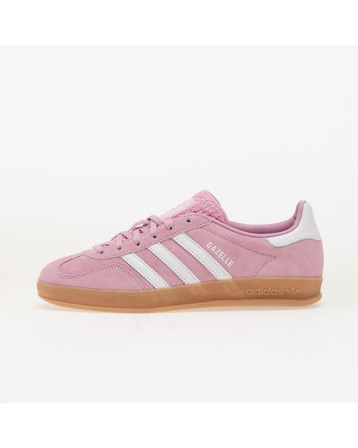Adidas Originals Pink Sneakers Adidas Gazelle Indoor W Bliss Lilac/ Ftw/ Gum