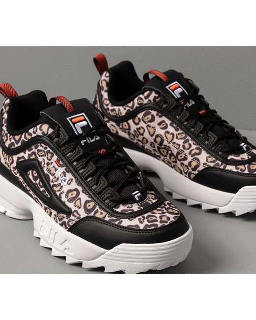 fila disruptor leopard