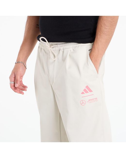 Adidas Originals White Pants Adidas Mercedes for men