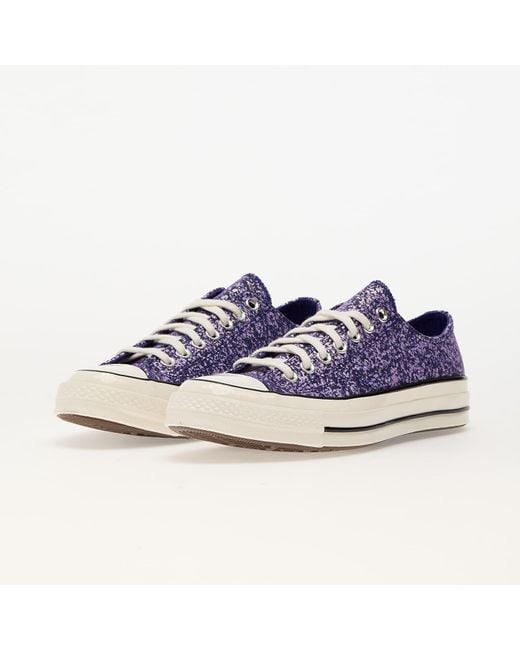 Converse Blue Sneakers Chuck 70 Glitter Night/ Egret/ Eur