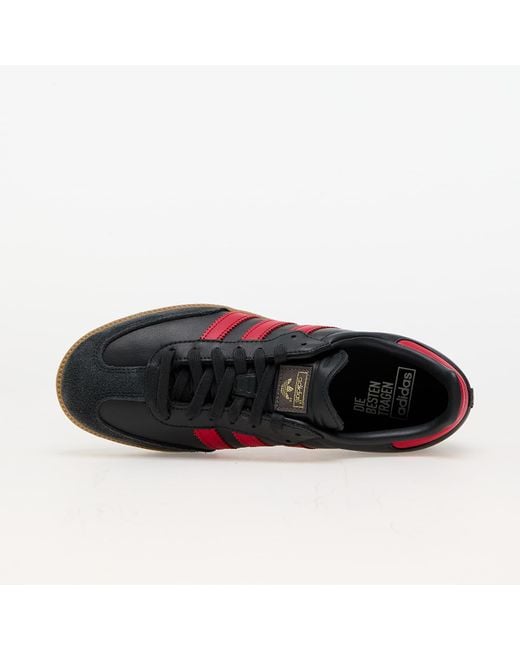 Adidas Originals Adidas Samba Og Carbon/ Better Scarlet/ Gum4 in het Red voor heren