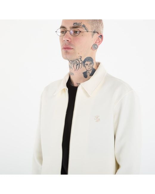 Filling Pieces White Jacket Coach Jacket Logo for men