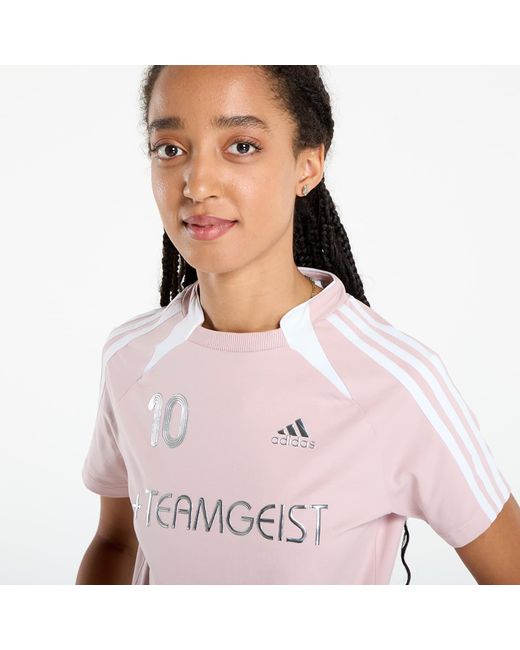 Maglietta Adidas Adilenium Season 4 Teamgeist Slim T-Shirt di Adidas Originals in White