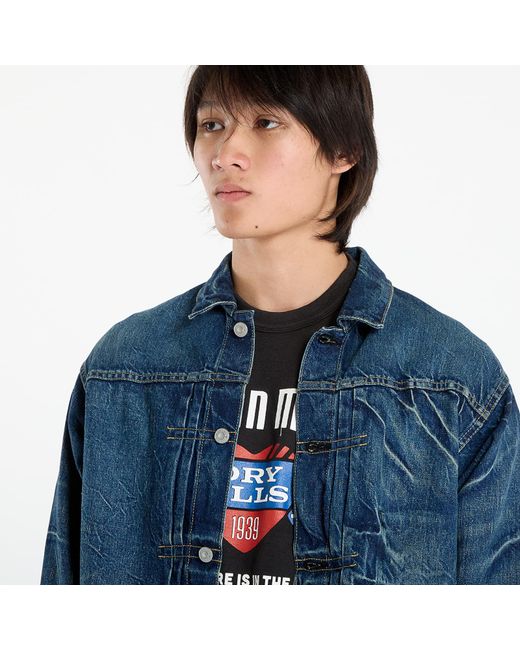 Human Made Jacket Denim Work Jacket Future in Blue for Men | Lyst