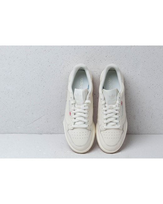 adidas Originals Adidas Continental 80 Off White/ Raw White/ Gum for Men |  Lyst