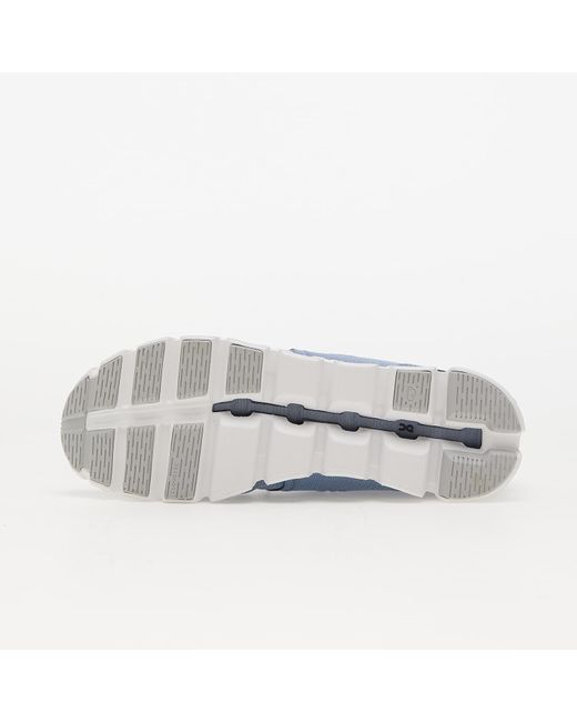 On Shoes Blue M Cloud 5 Chambray/ White for men