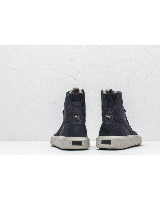 PUMA Breaker Hi Blocked Black/ Elephant Skin for Men | Lyst