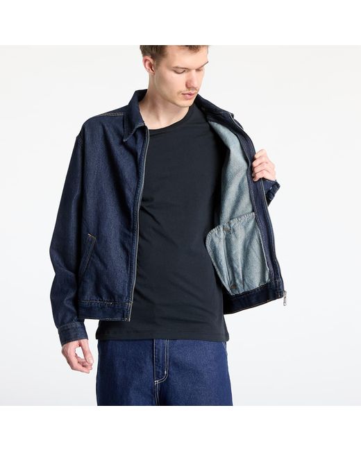 Calvin Klein Jacke Jeans Relaxed Zip Jacket in Blue für Herren