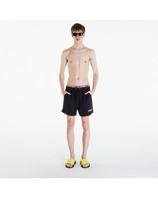 DIESEL Black Bmbx-visper-41 Shorts for men