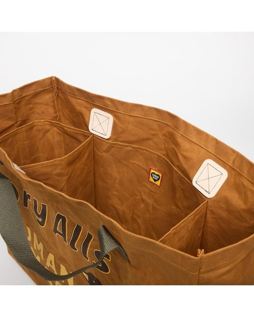 Borsa Decoy Tote di Human Made in Metallic