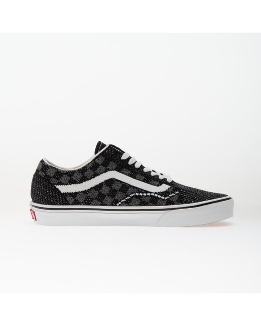 Vans Black Sneakers Old Skool Ek Checkerboard/ Pewter Eur