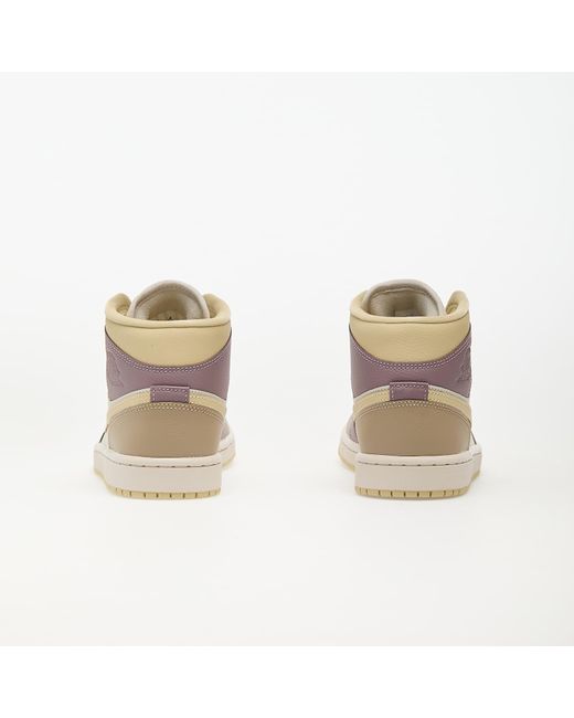 Baskets air 1 mid lt orewood brn/ team gold-khaki eur 35.5 Nike en coloris Natural