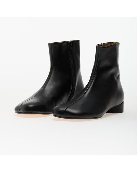 MM6 by Maison Martin Margiela Black Sneakers Shoes Avp Ankle Boot Eur