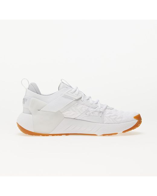 Under Armour White Project Rock 6 / / Halo Gray for men