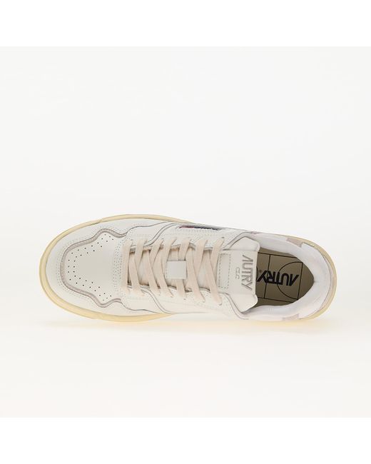 Sneakers Clc Low Wom Mult/ Mat Eur di Autry in White