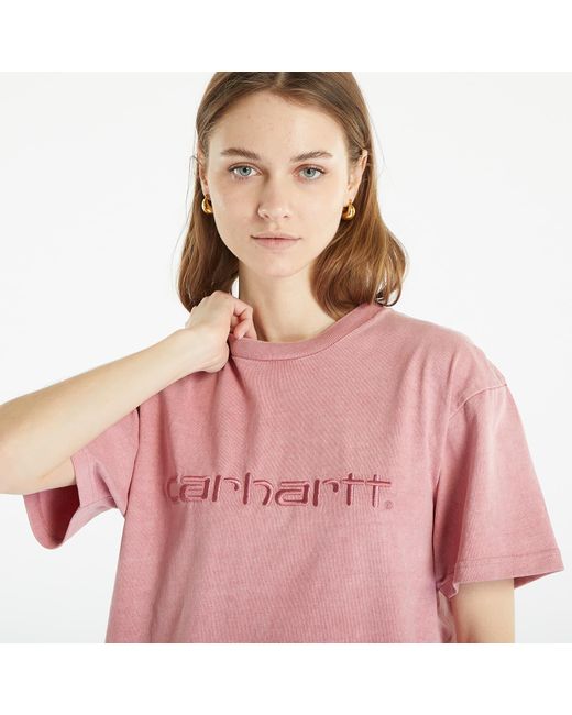 Carhartt Pink T-shirt duster short sleeve t-shirt unisex xs