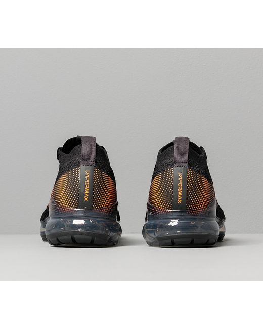Nike Air Vapormax Flyknit 3 Black/ Total Orange-dk Smoke Grey for Men | Lyst