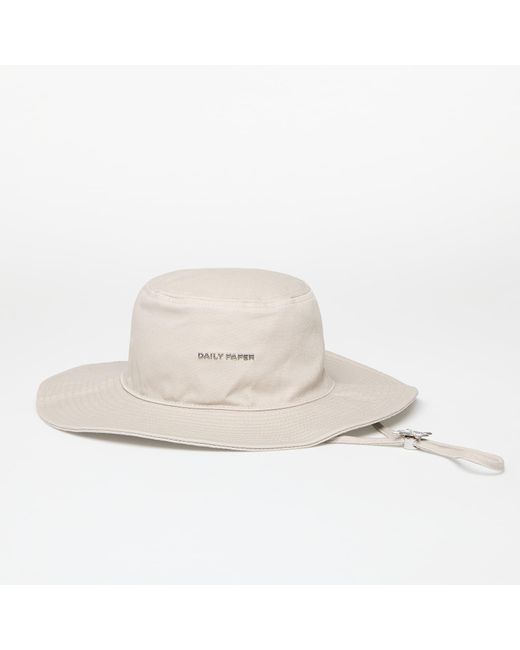 Daily Paper White Niu Bucket Hat