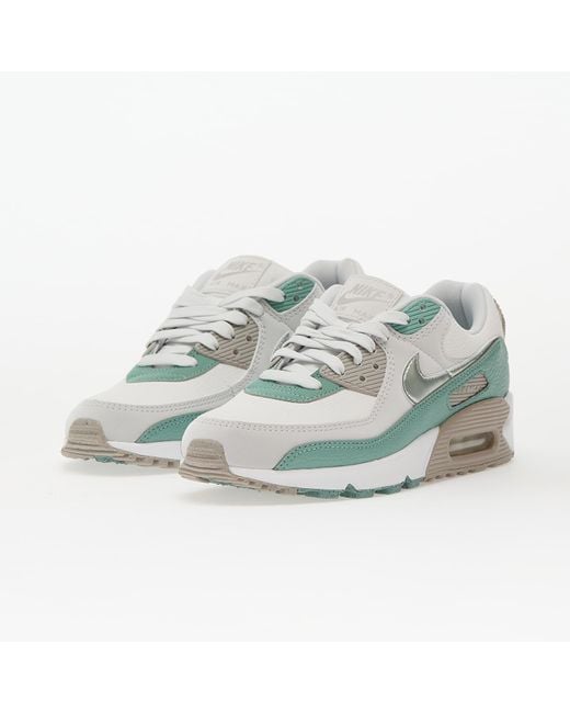 Nike Blue Sneakers Wmns Air Max 90 Nn Prm Photon Dust/ Lt-Cannon-College-Platinum Tint- Eur