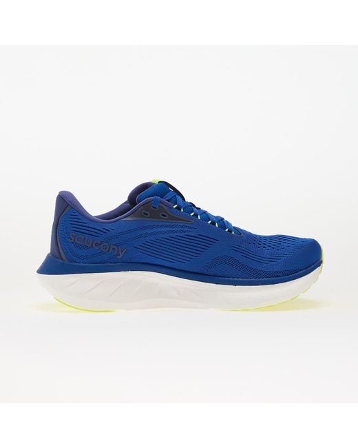 Saucony Blue Sneakers Ride 18 Lapis/ Citron