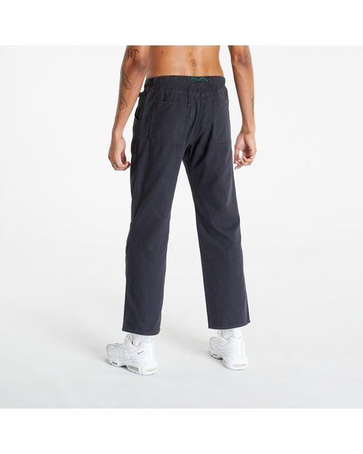 Gramicci Blue Canvas Easy Climbing Pant Dusty for men