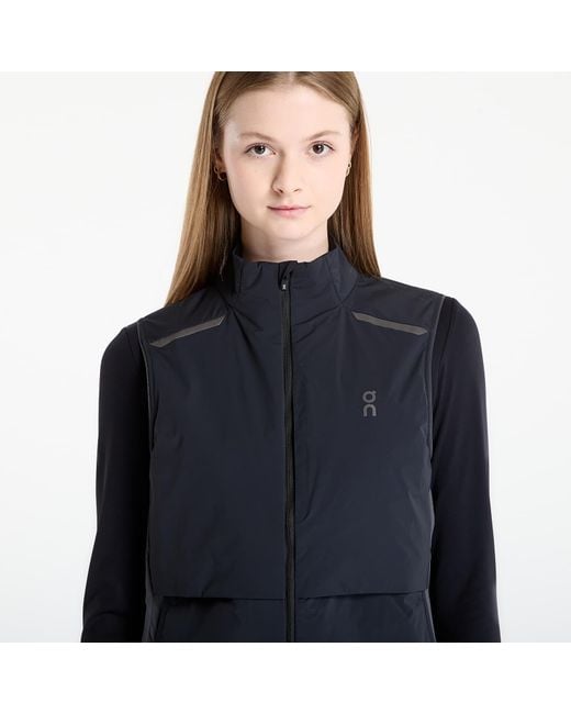 On Shoes Blue Weather Vest/ Eclipse