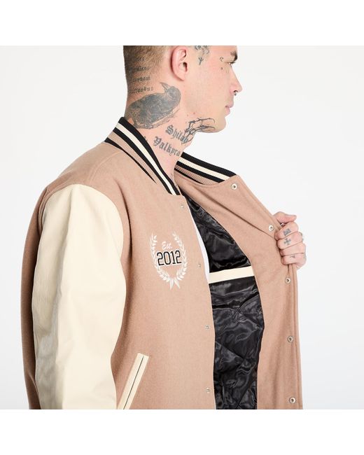 KTZ Pink Bomber Brooklyn Nets Nba Lifestyle Varsity Jacket