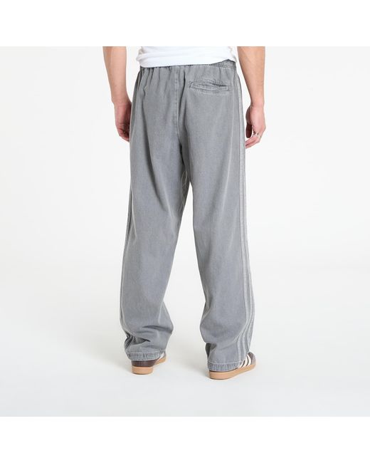 Adidas Originals Gray Jeans Adidas Denim Trackpant for men