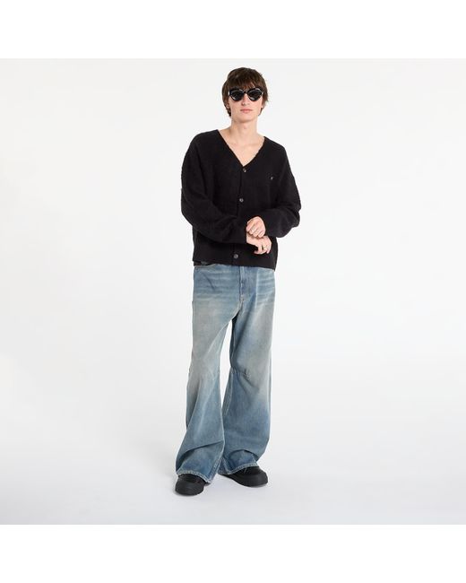 Pull textured knit cardigan xxl Represent pour homme en coloris Black