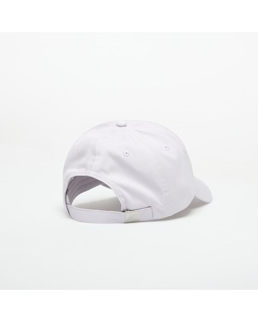 New Balance White Mütze 6 Panel Linear Logo Hat