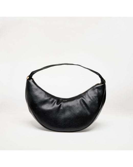 Calvin Klein Black Bag Pinched Soft Crescen