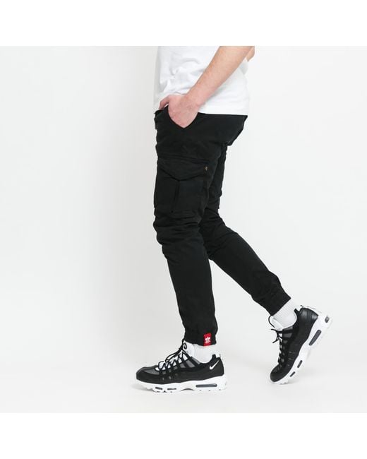 Pantalons alpha industries cotton twill jogger xxl Alpha Industries pour homme en coloris Black