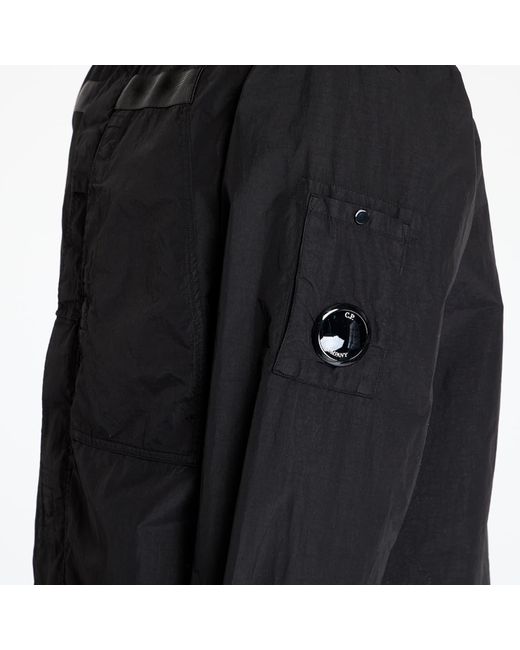 Giacca Flatt Nylon Lens Overshirt di C P Company in Black da Uomo