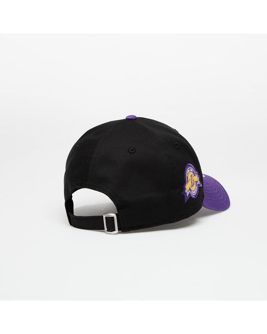 KTZ Black Mütze Los Angeles Lakers 9Forty Nba Side Patch Adjustable Cap/ Trp