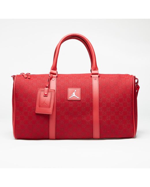 Nike Monogram Duffle Bag in het Red