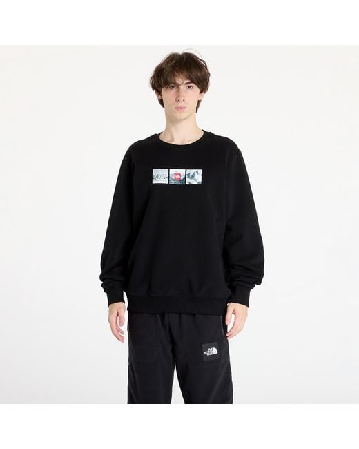 Felpa Crew Expedition System di The North Face in Black da Uomo