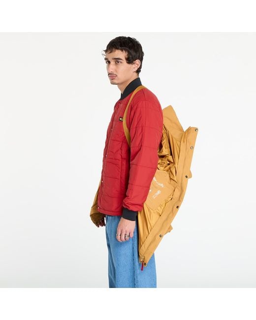 Columbia Orange Jacket High Cascades Interchange Reversible Bomber Jacket for men