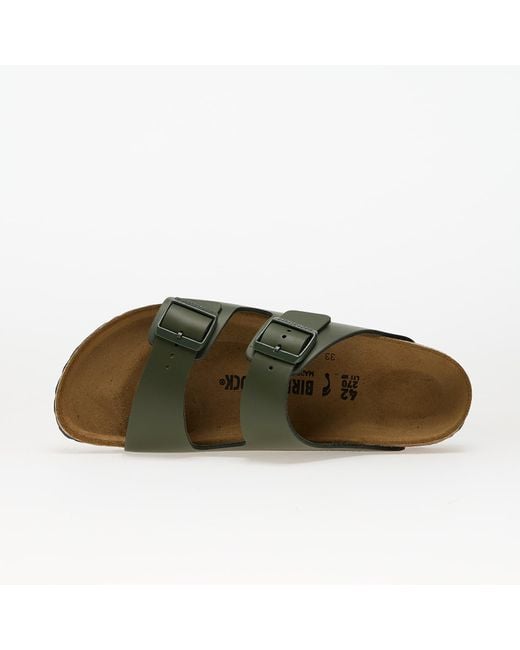 Birkenstock Green Sneakers Arizona Natural Leather for men